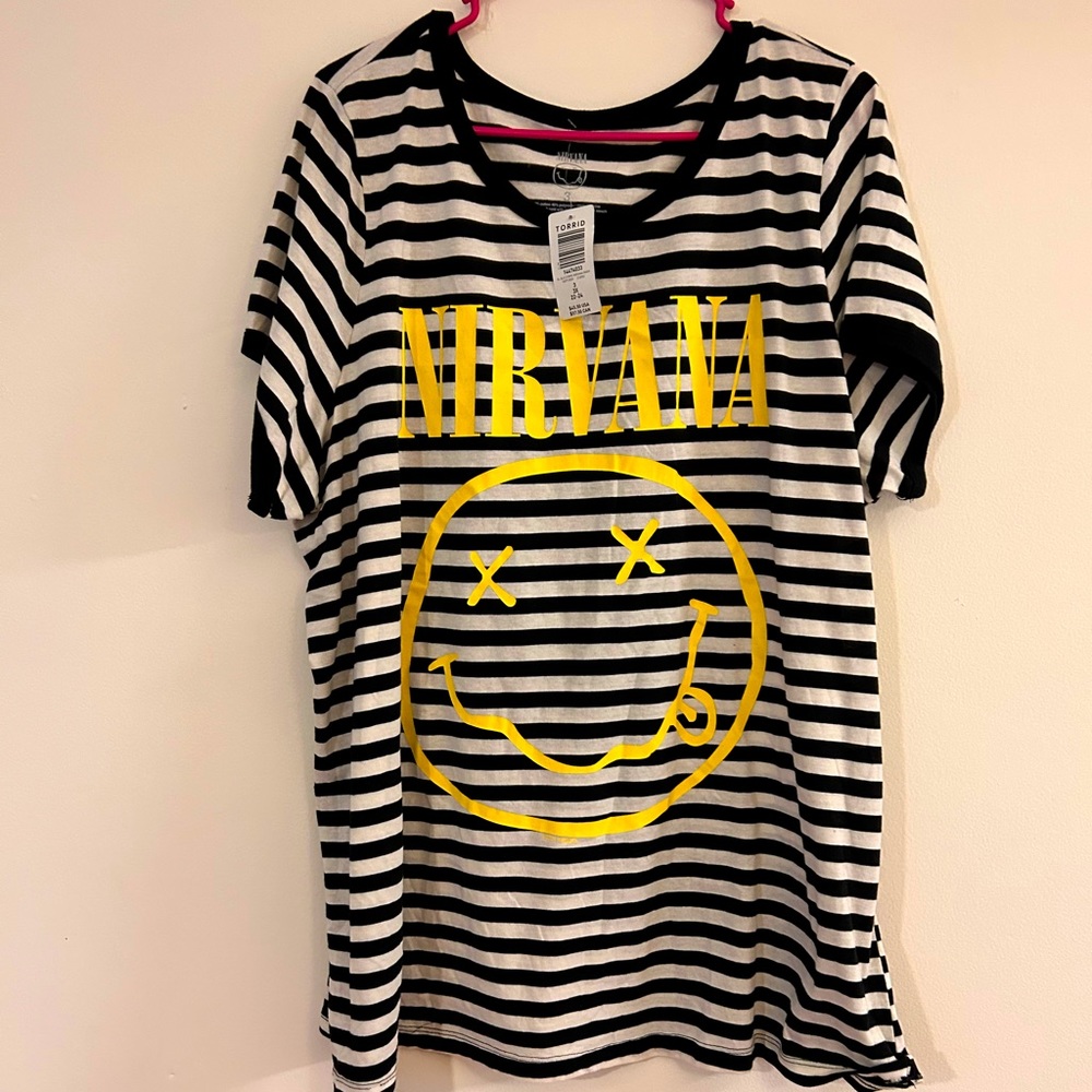 Torrid Nirvana Short-Sleeve Shirt